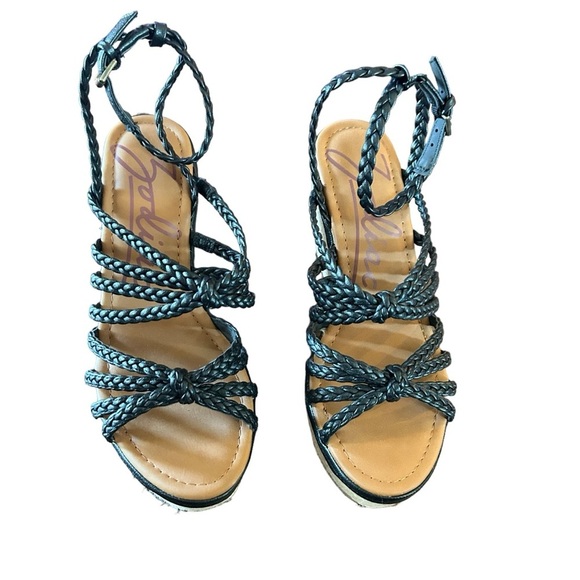 Zodiac Shana Espadrille Wedge Sandal Size 8.5 - Picture 2 of 10